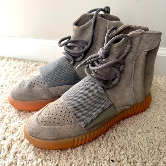 Grey Gum Gray High Top Yeezys Adidas Yeezy Boost 750 'Grey Gum' US